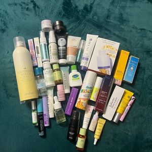 Makeup/ skin care sample lot
